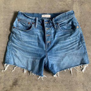 Madewell High-Rise Denim Shorts SZ 28